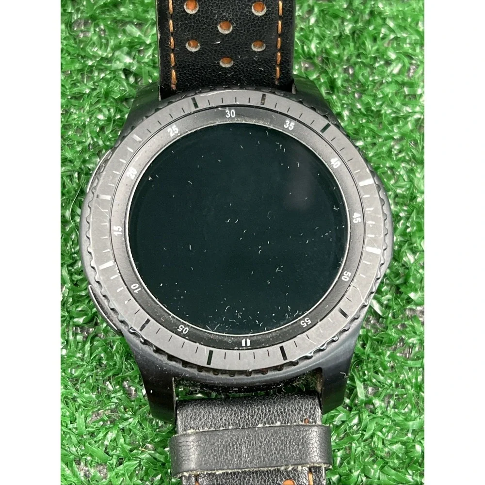 Samsung Gear S3 Frontier Smartwatch Black SM-R765T Stainless Steel OG Band